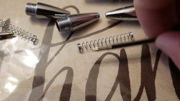 pens have air bubbles