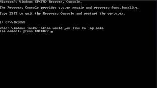 Fix Master Boot Record in Windows NT/2000/XP