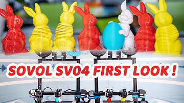 SOVOL SV04 Pro IDEX 3D Printer First Look!! Your Dream 3D Printer in 2021 is releasing!!