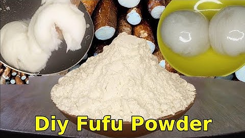 How to Make Fufu Powder from Cassava | Step-by-Step Guide