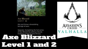 ACV Axe Blizzard Level 1 and 2