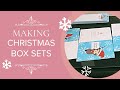 Studio Vlog - Putting Together my Christmas Card Box Set