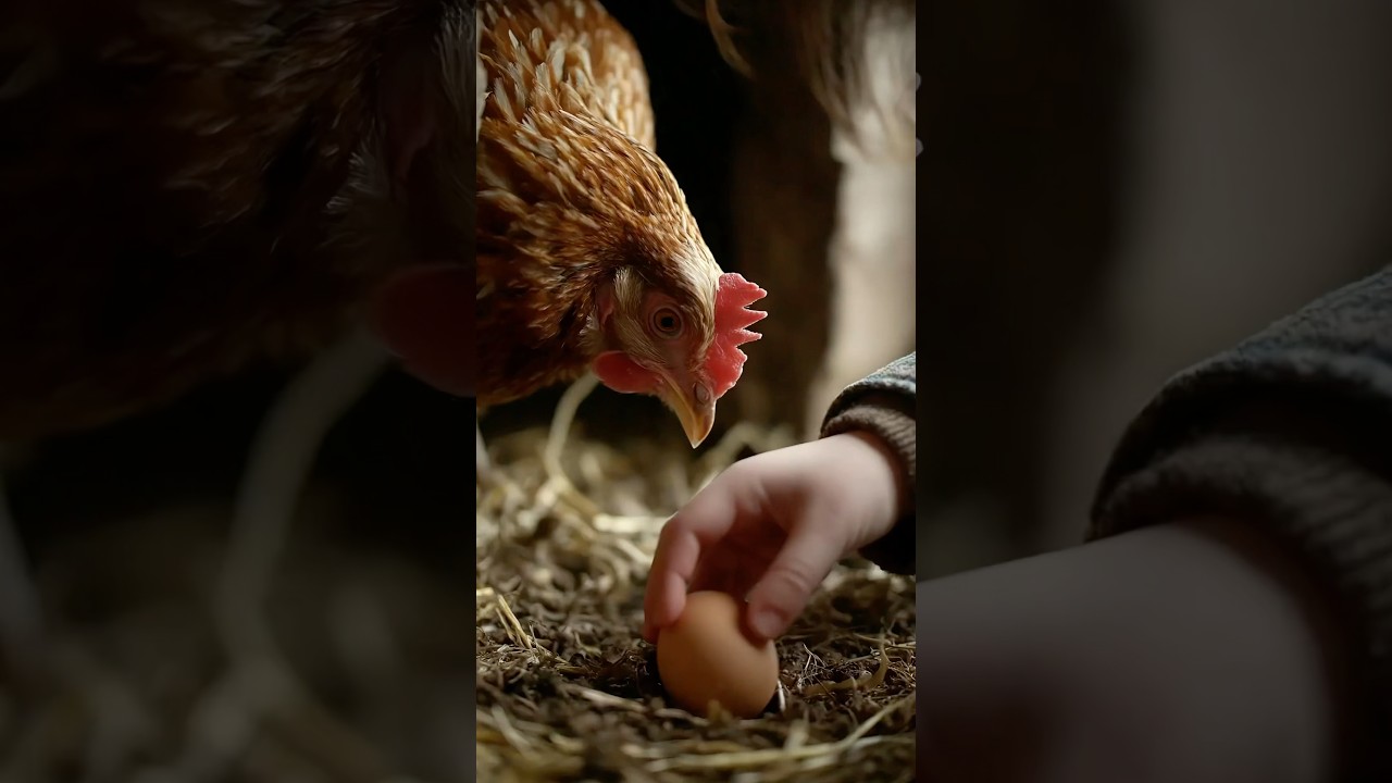 Why don't chickens get mad when we take their eggs? 