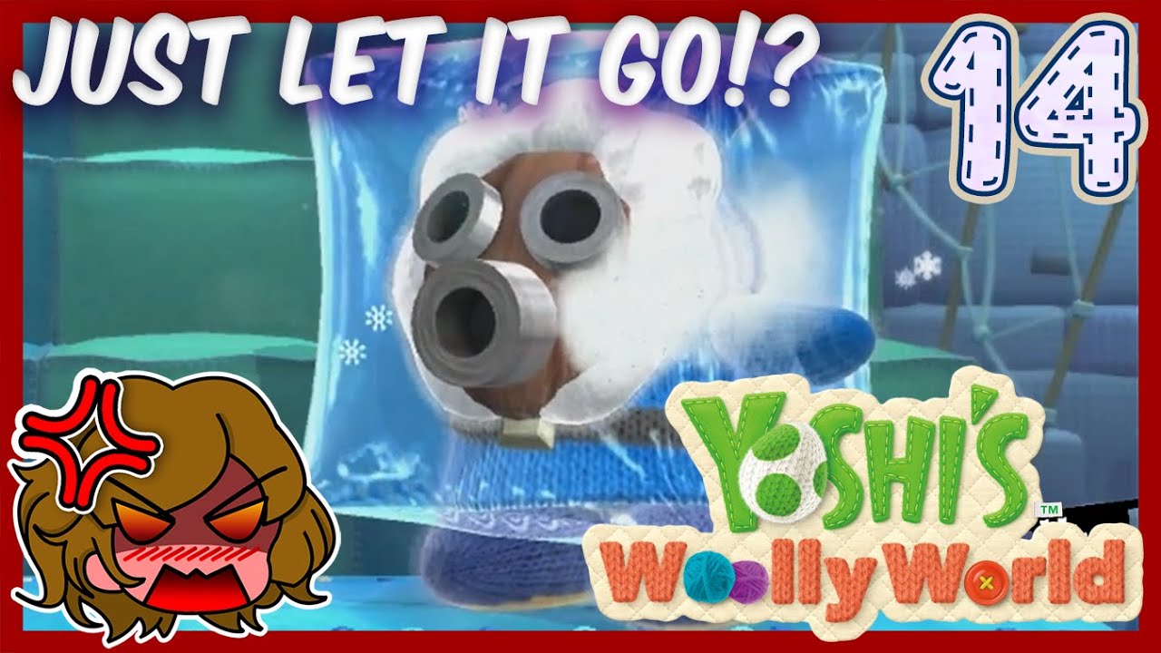 Let's play Yoshi's Woolly World - 14 - Is this Frozen!?