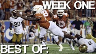 College Football: Best of Week One