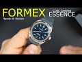 FORMEX Essence 39mm Best Everyday Swiss Automatic COSC Watch Omega Seamaster Aquaterra Alternative