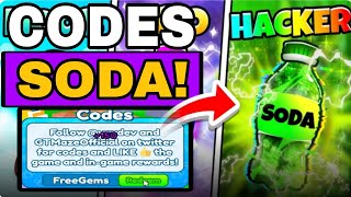 All* Secret *[🔥NEW] Soda Simulator 🥤 Codes | Codes for [🔥NEW] Soda Simulator 🥤 Roblox  2026