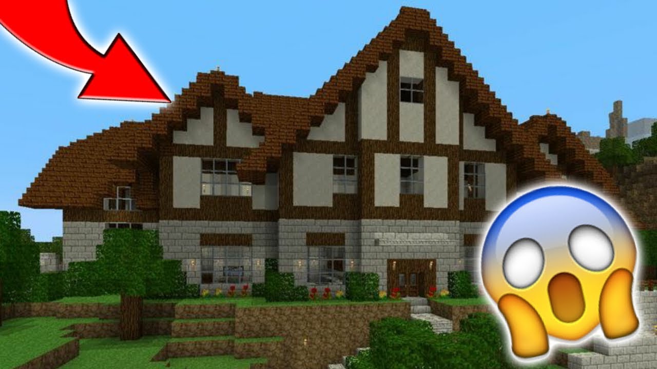 How To Build The Best House In Minecraft Pocket Edition 1.2! YouTube