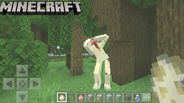 SCP-096 add-on AI test | Minecraft BE (PE)