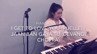 Vignette de la vidéo "Jaan Ban Gaya Tu / I Get To Love You / Piano Cover"