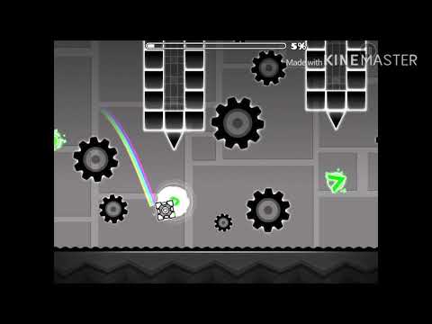 Fireflies layout by alvarcast (me, cut) - Geometry Dash