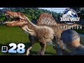 SAVING THE SPINOSAURUS!!! - Jurassic World Evolution FULL PLAYTHROUGH | Ep28 HD