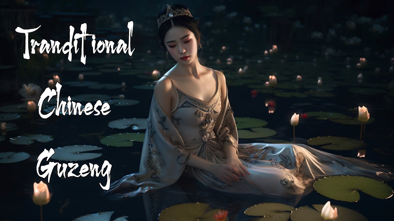 Beautiful Chinese Relaxing Music Guzheng & Bamboo Flute Instrumental