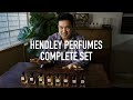 Hendley Perfumes Complete Set