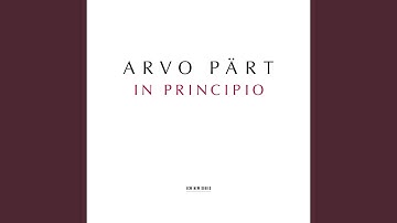 Pärt: Für Lennart In Memoriam
