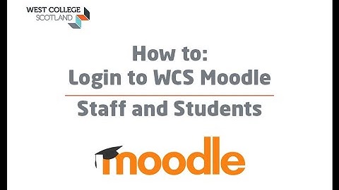 Moodle Login Video Guide
