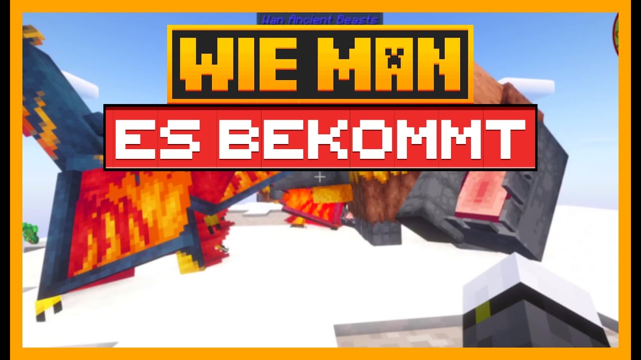 SO ERHALTEN SIE DEN WANS ANCIENT Beasts MOD FÜR MINECRAFT - YouTube