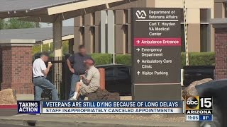 Report: Continued delays for veterans at Phoenix VA system
