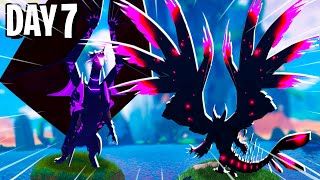 I Survived 20 Days As A Void Dragon!  Roblox Creatures Of Sonaria