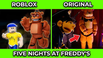 SML Movie vs SML ROBLOX: Five Nights At Freddy