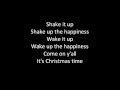 (Lyrics on screen) Train - Shake Up Christmas