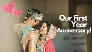 Our First Year Anniversary!