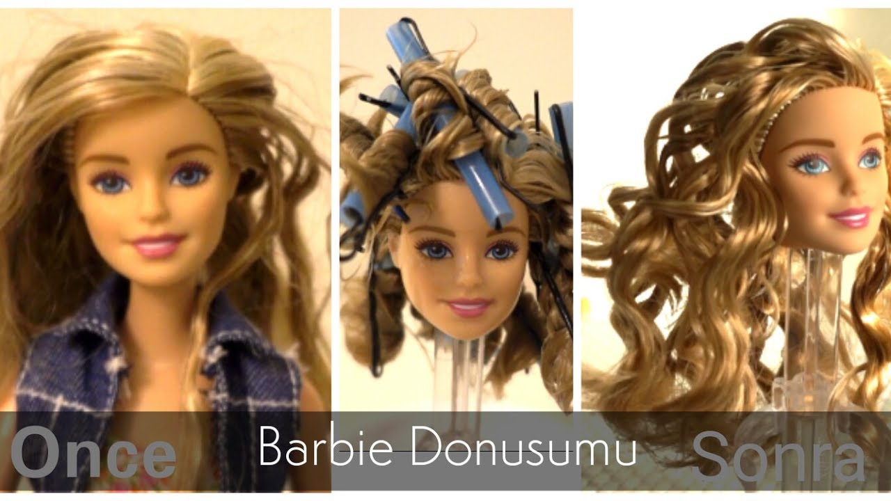 barbie bebek saç modelleri