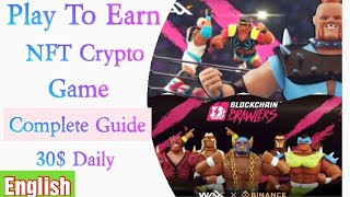 Blockchain Brawlers- New Free To Play To Earn- NFT Crypto- Blockchain Game- Complete Guide- 2022 screenshot 1
