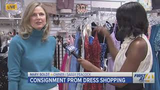 Consignment Prom Dress Shopping: Live with Isley