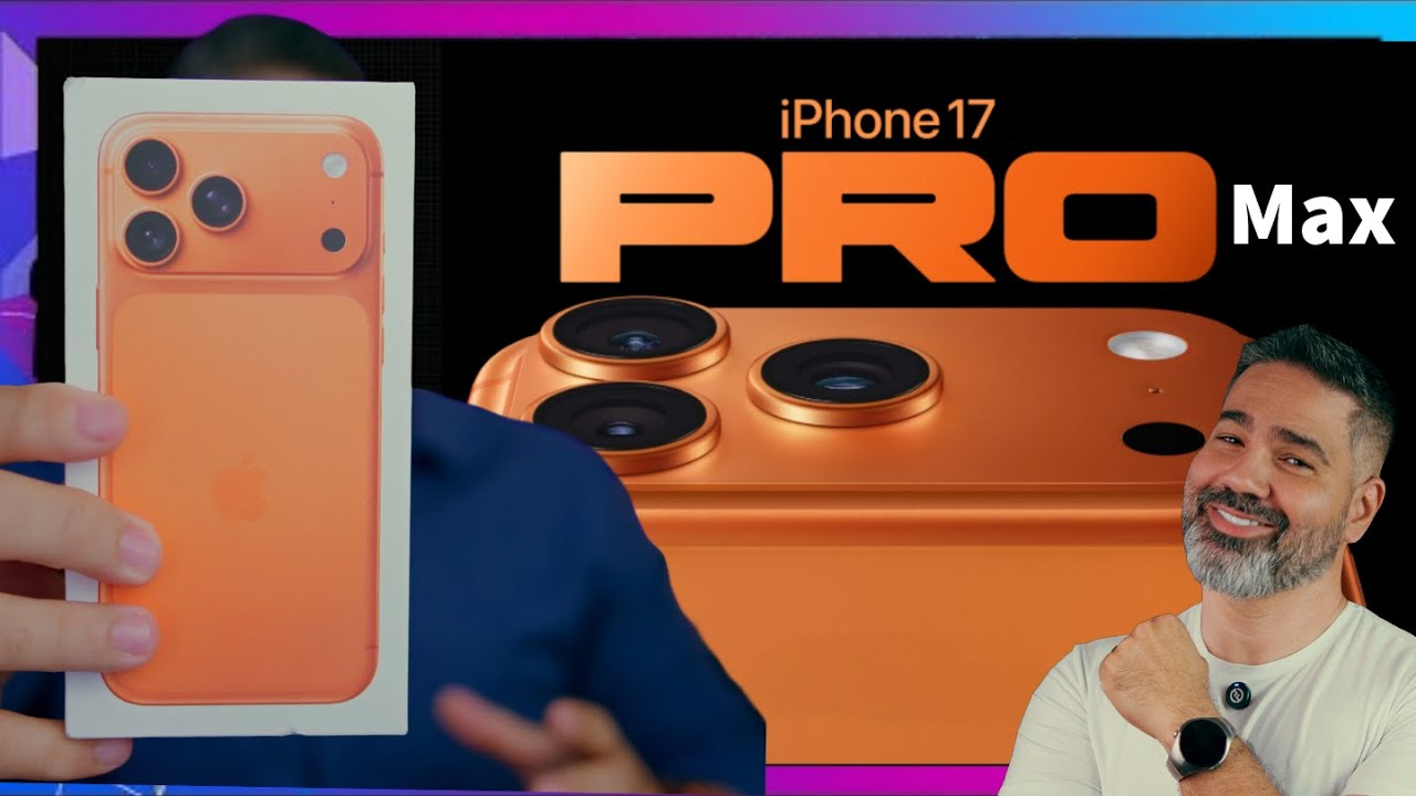 📱 iPhone 17 Pro Max: Vale a Pena? Minhas Primeiras Impressões!
