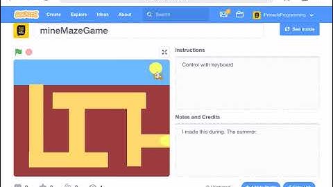 How to share a project in Scratch