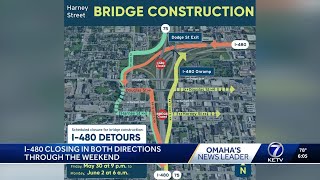 I-480 closing in both directions through the weekend