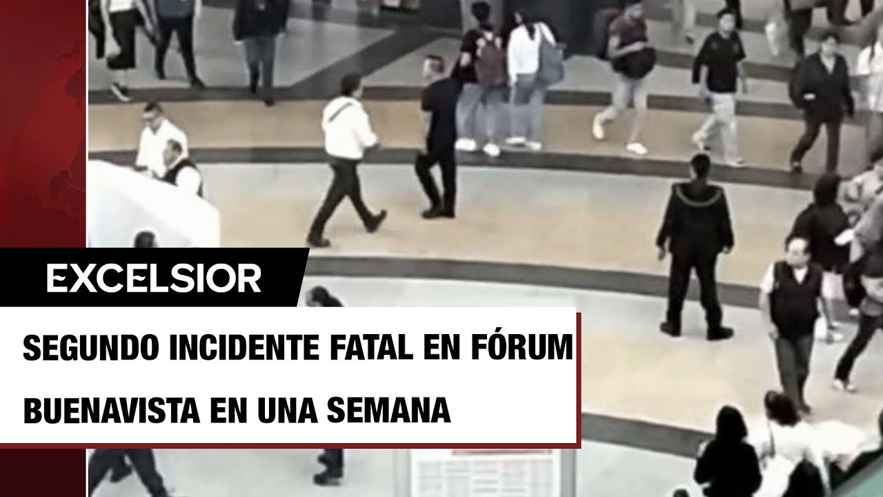 Hombre cae del segundo piso en centro comercial; es el segundo esta ...