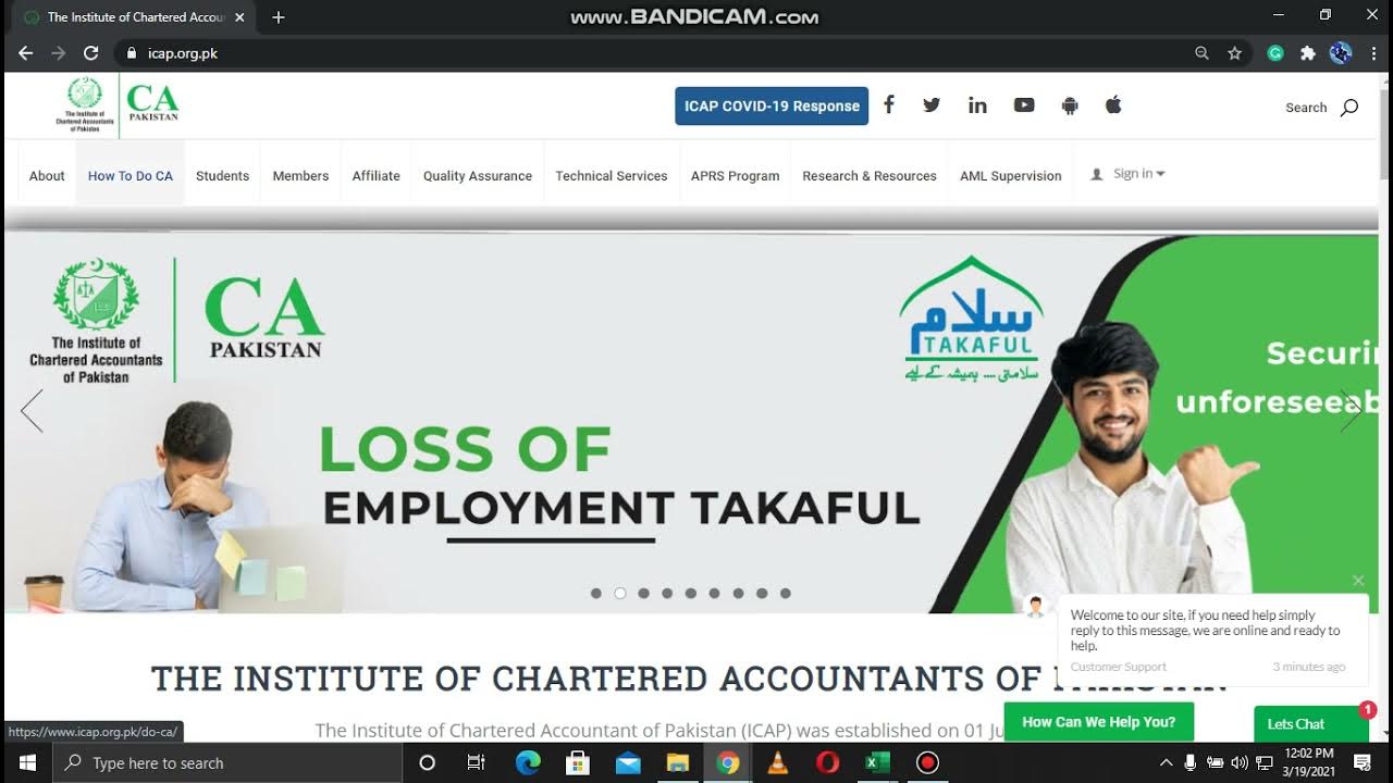 ICAP Examination form without CRN YouTube