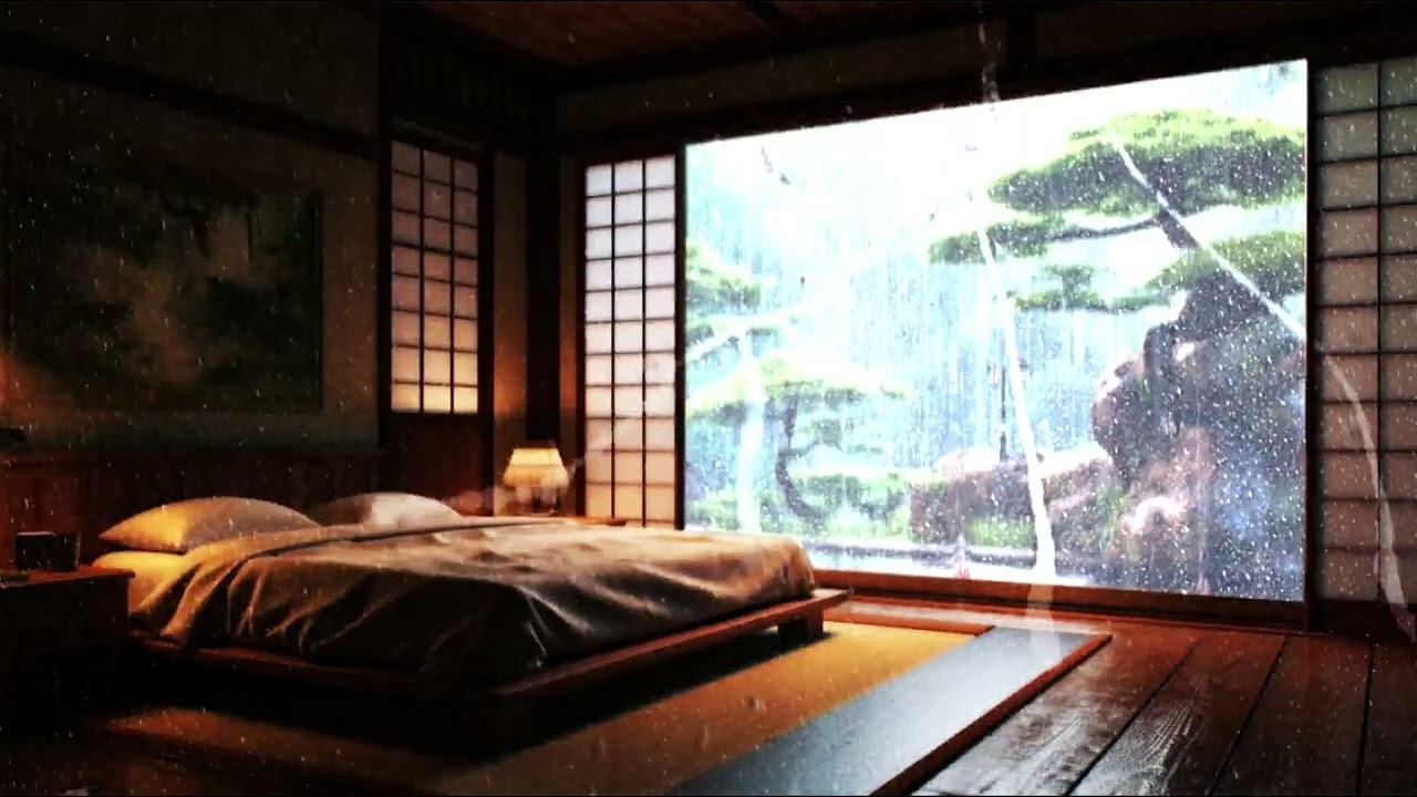Deep Sleep Rain 🌧️ Peaceful Night Ambience