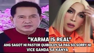 Vice Ganda nag sorry na kay quiboloy at ige guest na raw sa GGV?