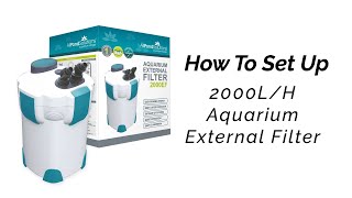 All Pond Solutions 2000 EF Aquarium Fish Tank Filter Set Up Guide