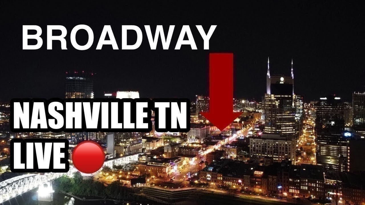 NASHVILLE BROADWAY TN IRL STREAM