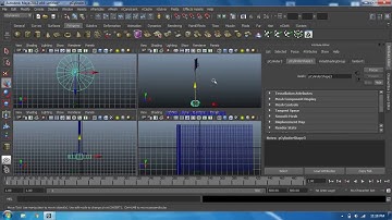 How to make Flag animation in Maya