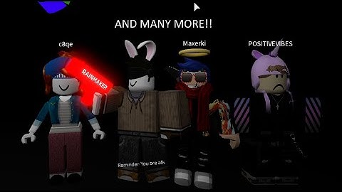 ALL THE PROS!! ft Max, Oskar, RBXfame... (Breaking Point)