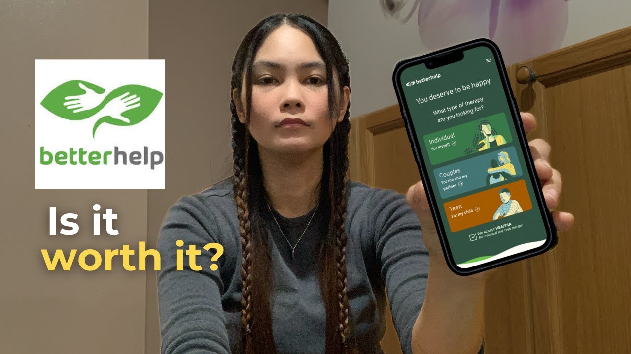 my experience with BetterHelp (honest review, online therapy) - YouTube