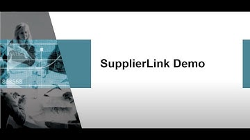 BA SupplierLink Demo 1