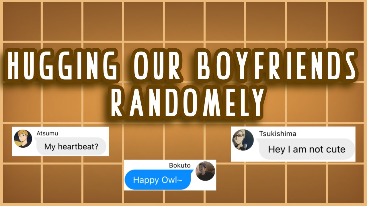| Randomly Hugging Our Boyfriends CHALLENGE | SAKUATSU, BOKUAKA, KUROKEN + TSUKIYAMA |