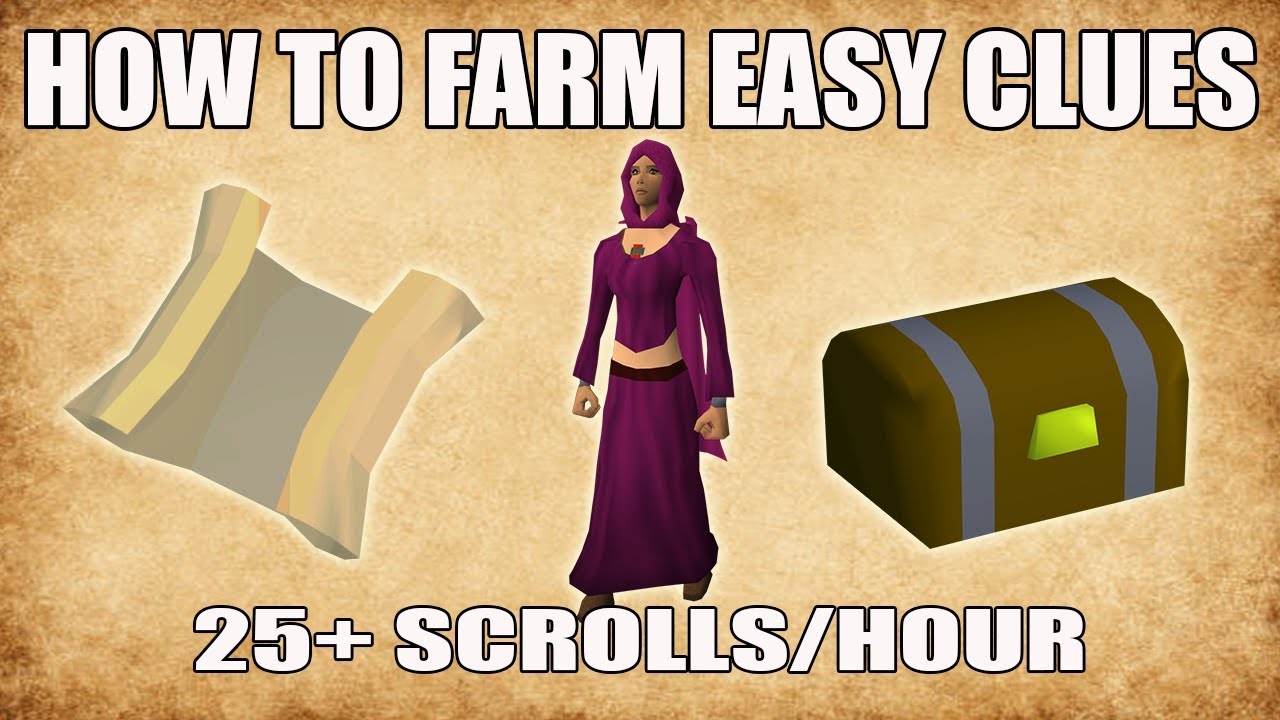 FARMANDO PERGAMINHOS DE DICAS DIFÍCIL (HARD CLUE SCROLL) RUNESCAPE 