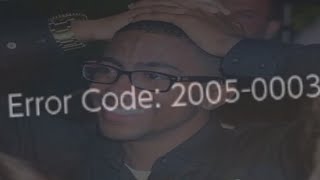 Error Code 2005-0003