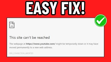 HOW TO FIX THE WEB PAGE MIGHT BE TEMPORARILY DOWN OR IT MAY HAVE MOVED ERR CONNECTION ABORTED CHROME