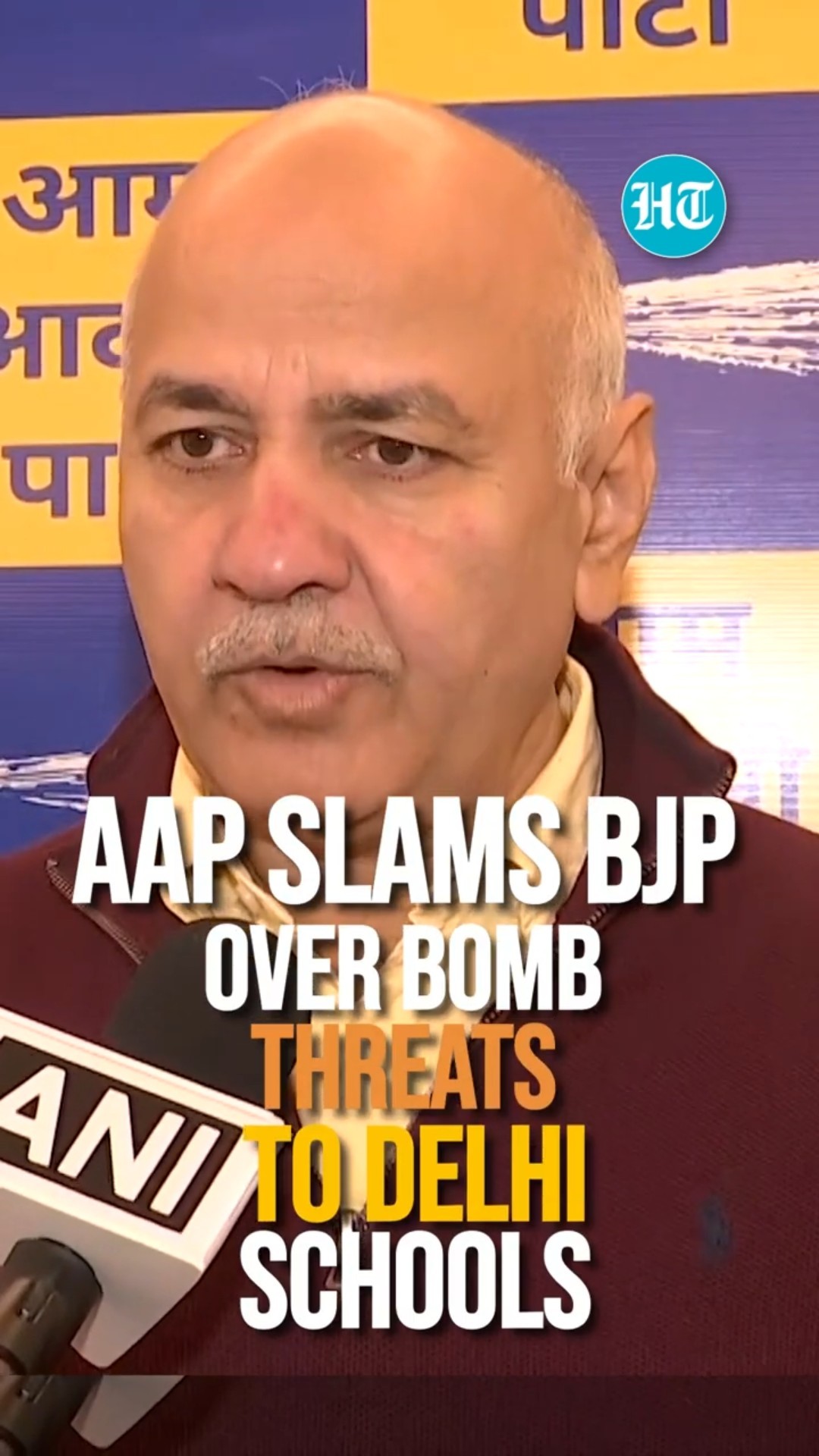 'Law \u0026 Order Failure...': Manish Sisodia Slams BJP Over Bomb Threats To 40 Schools In Delhi