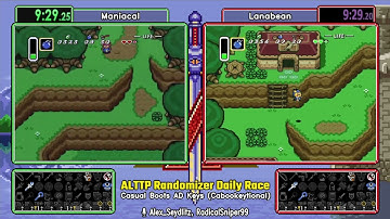 Casual Boots AD Keys (Cabookeytional) Sep 6, 2022. ALTTP Randomizer Daily Race