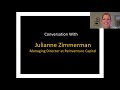 496th 1mby1m roundtable july 30 2020 with julianne zimmerman reinventure capital