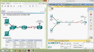 9.2.2.6 Lab - Configuring Dynamic and Static NAT
